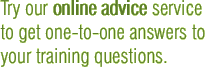 Try our online advice service